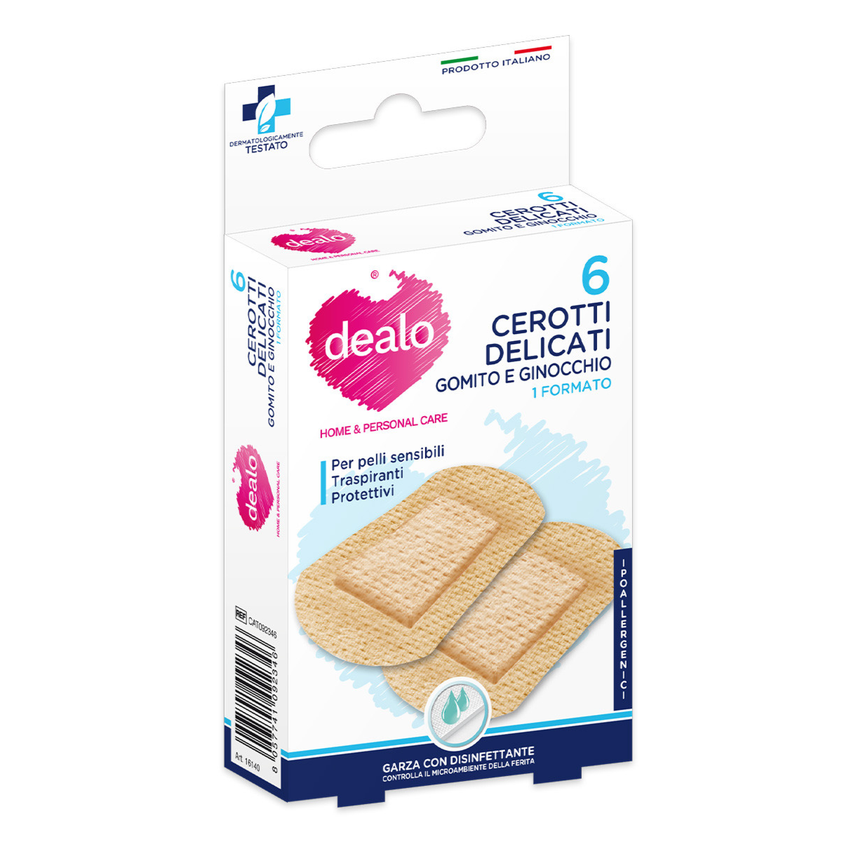 DEALO CEROTTO GOMITO E GINOCCHIO 6 PZ