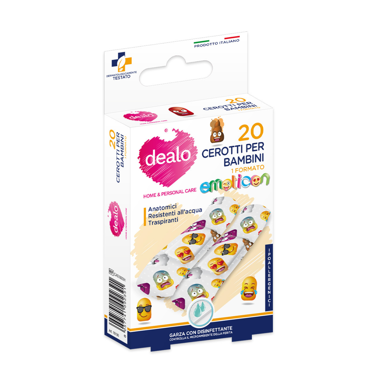 DEALO CEROTTO KIDS 20 PZ