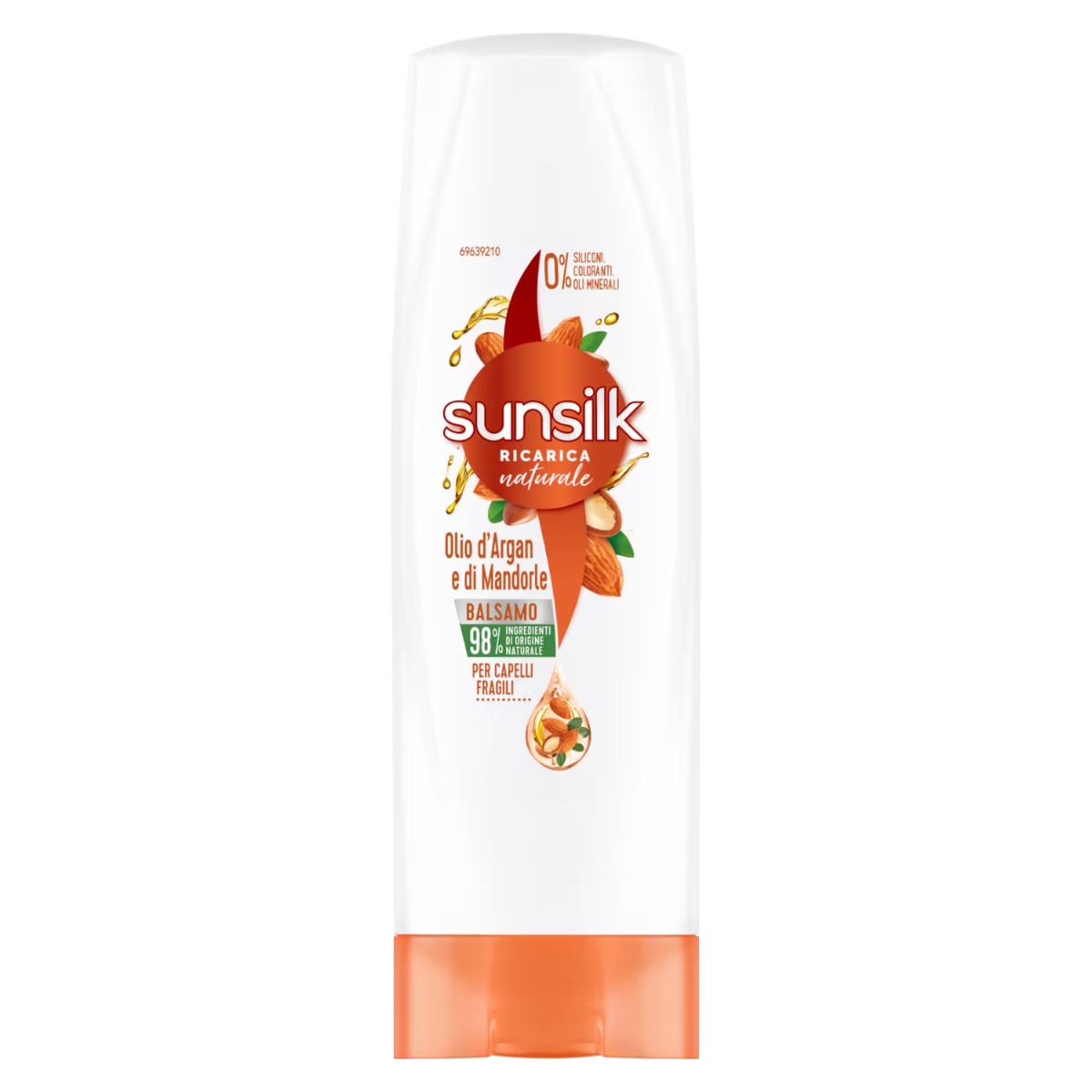 SUNSILK BALSAMO 200 ML CAPELLI FRAGILI ARGAN E MANDORLE