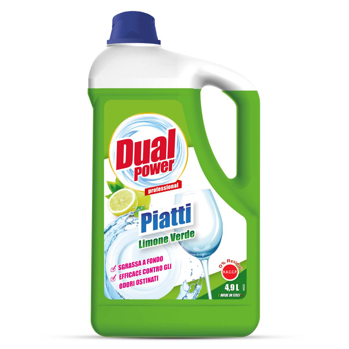 DUAL POWER PIATTI 4,9 LT LIMONE VERDE