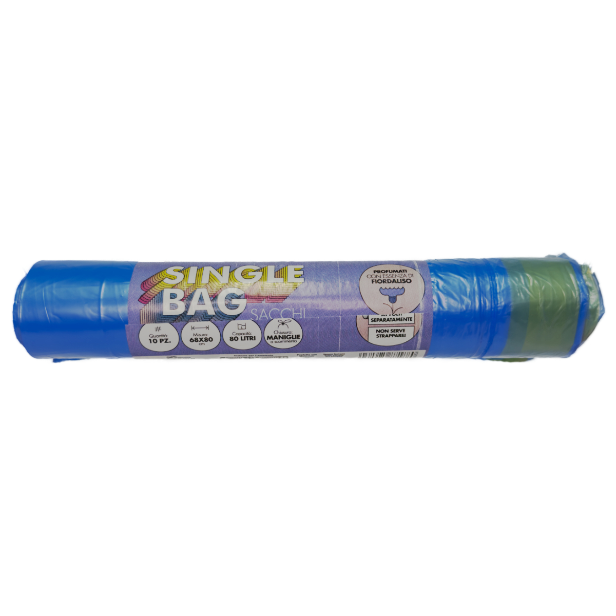 SACCO 68X80 BLU PROFUMATO FIORDALISO SINGLE BAG