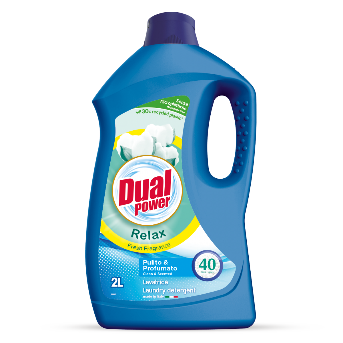 DUAL POWER LIQUIDO LAVATRICE 2 LT 40 LAVAGGI RELAX
