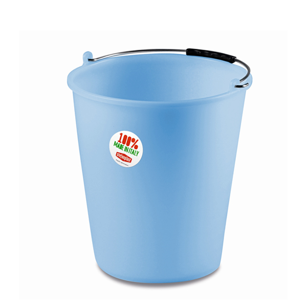 STEFANPLAST SECCHIO CASALINGO 18 LT AZZURRO CON MANICO