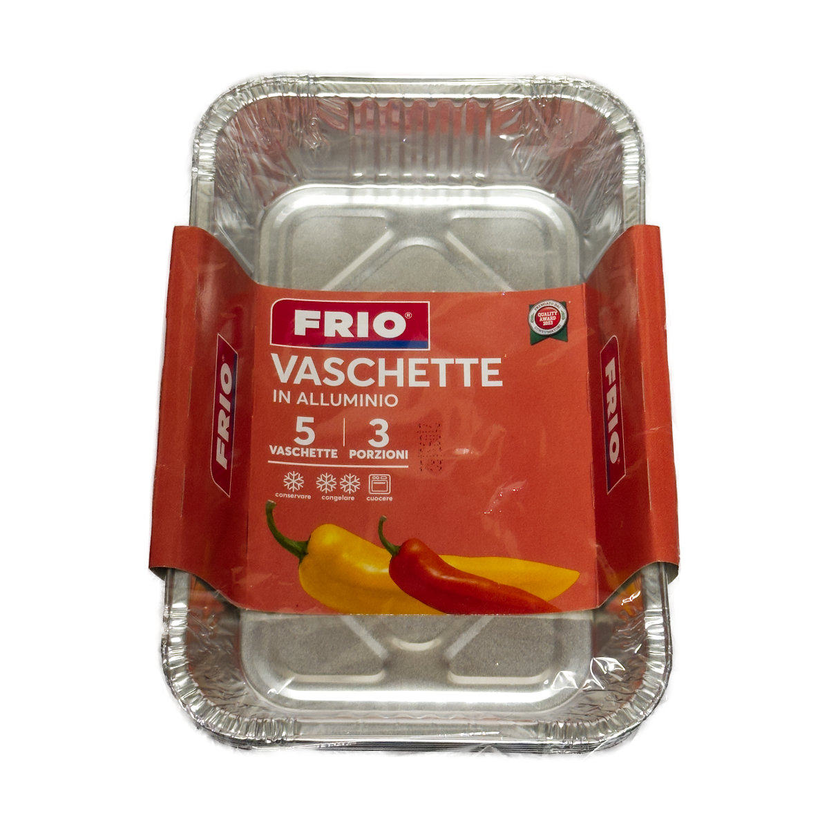 FRIO TEGLIE ALLUMINIO 3 PORZIONI R3 5PZ