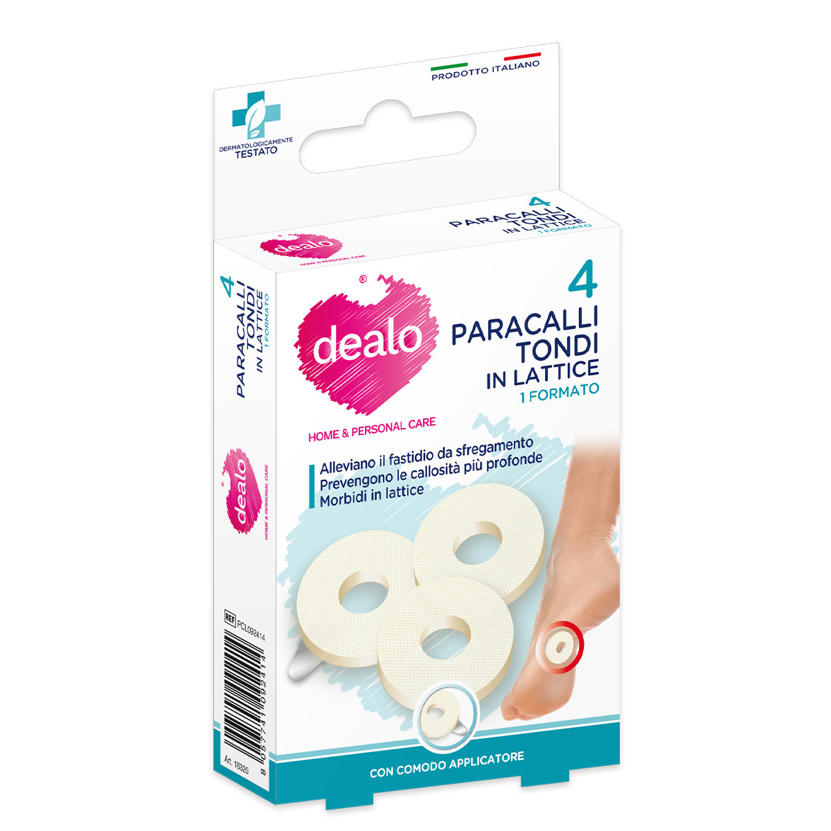 DEALO PARACALLI TONDI IN LATTICE 4 PZ