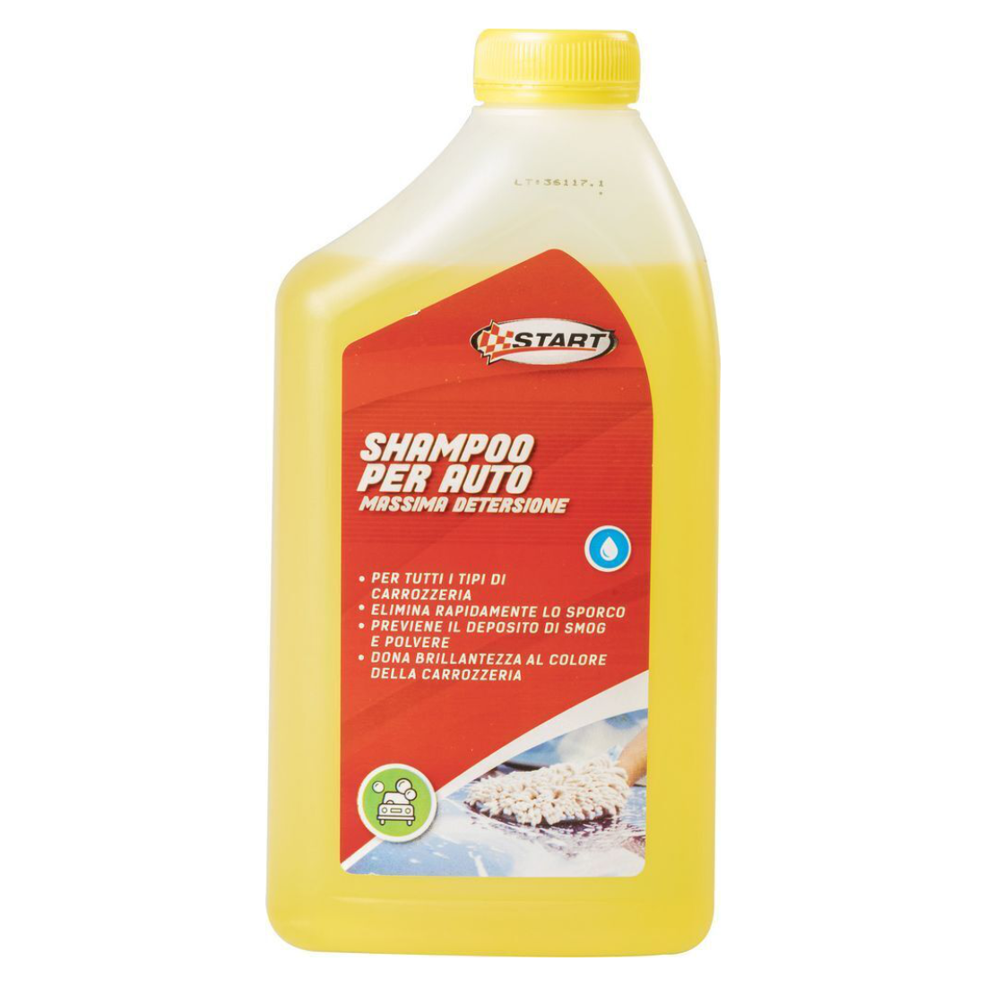 SHAMPOO PER AUTO 1 LT  START