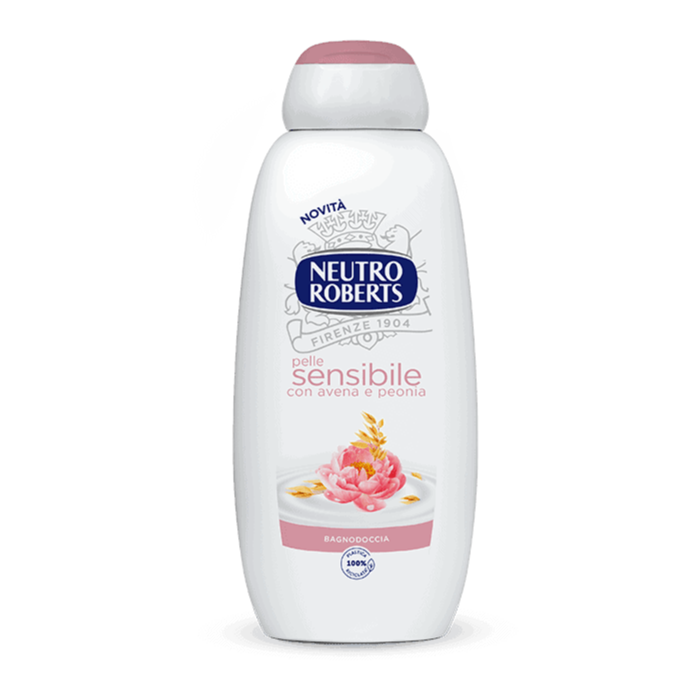 ROBERTS BAGNO SCHIUMA 450 ML PELLI SENSIBILI AVENA E PEONIA