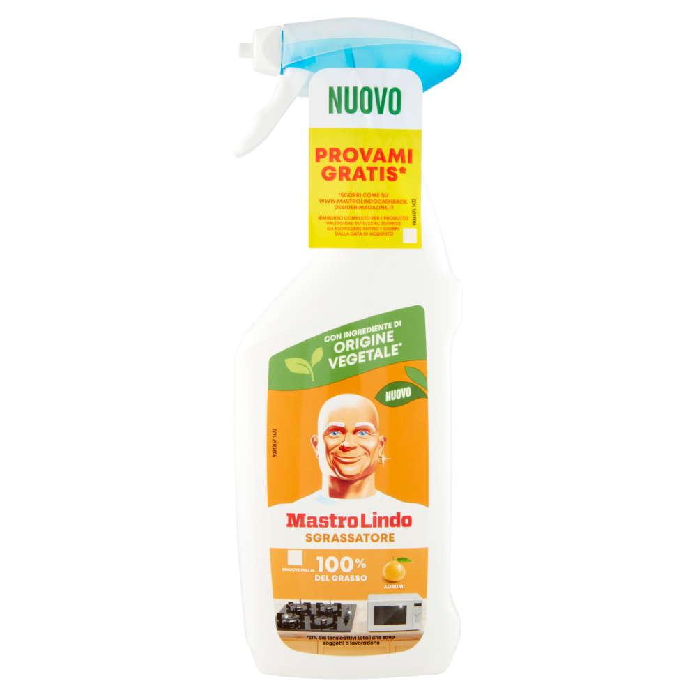 MASTRO LINDO SPRAY 500 ML SGRASSATORE AGRUMI