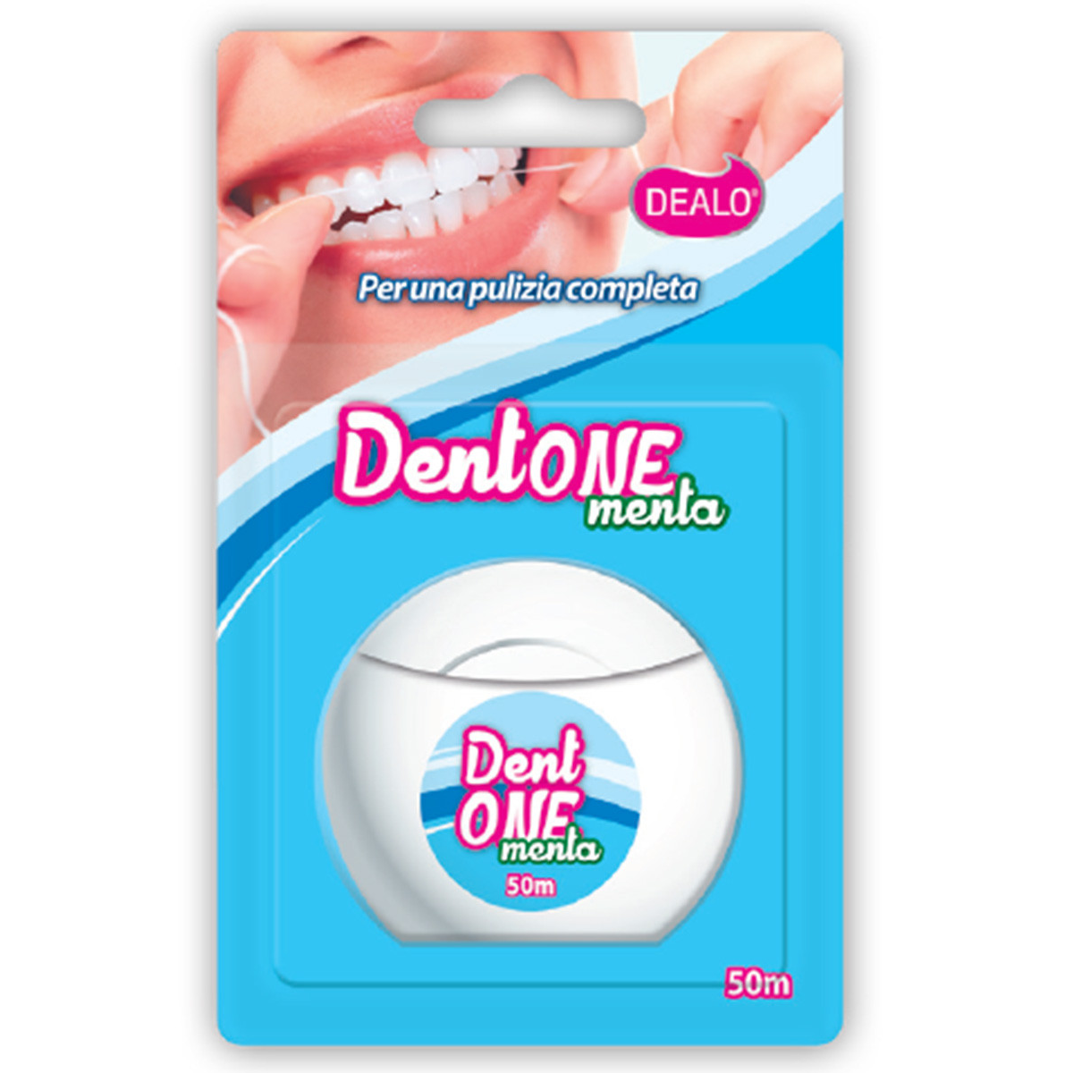 DEALO FILO INTERDENTALE 50 MT MENTA