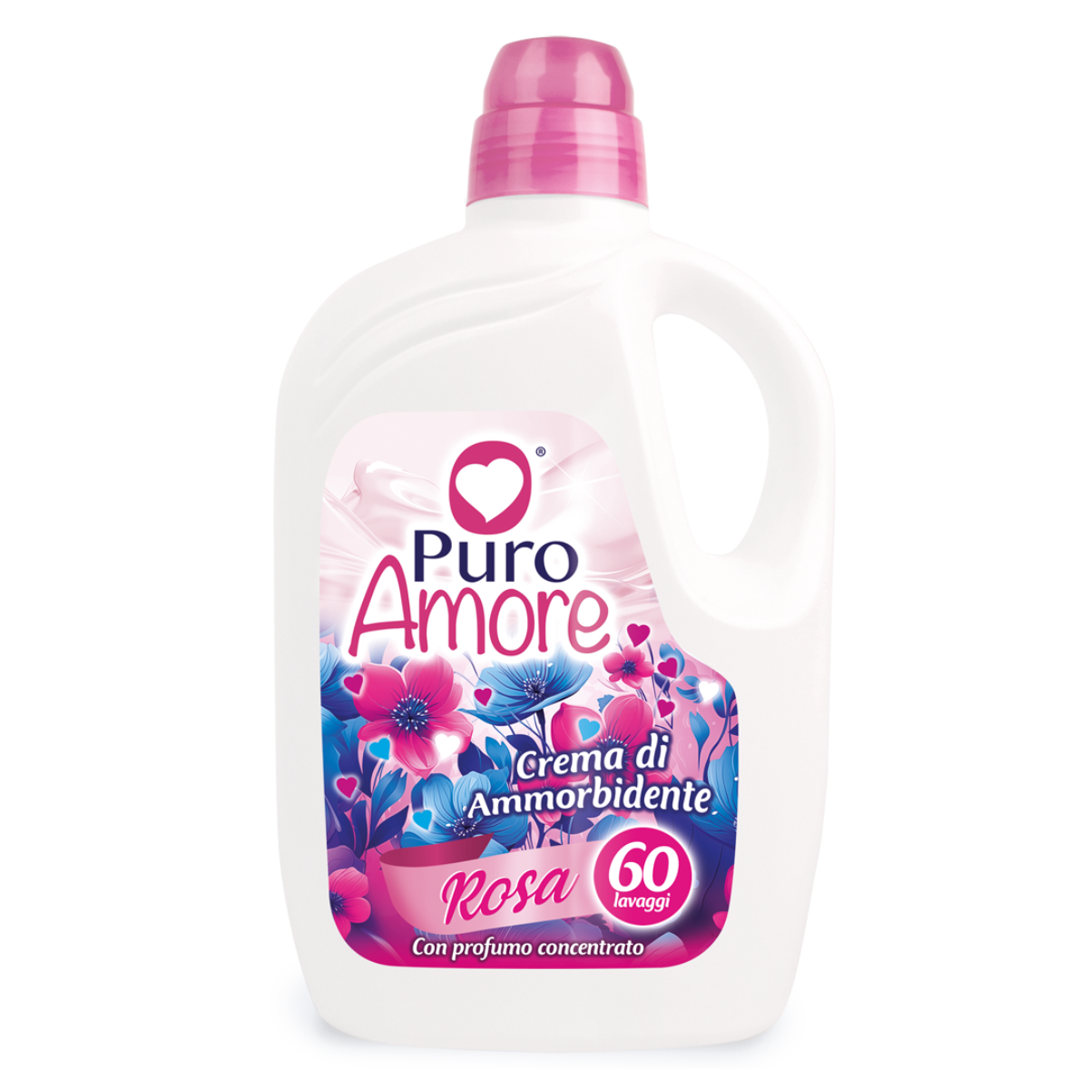PURO AMORE AMMORBIDENTE 60 LAVAGGI 3 LT ROSA