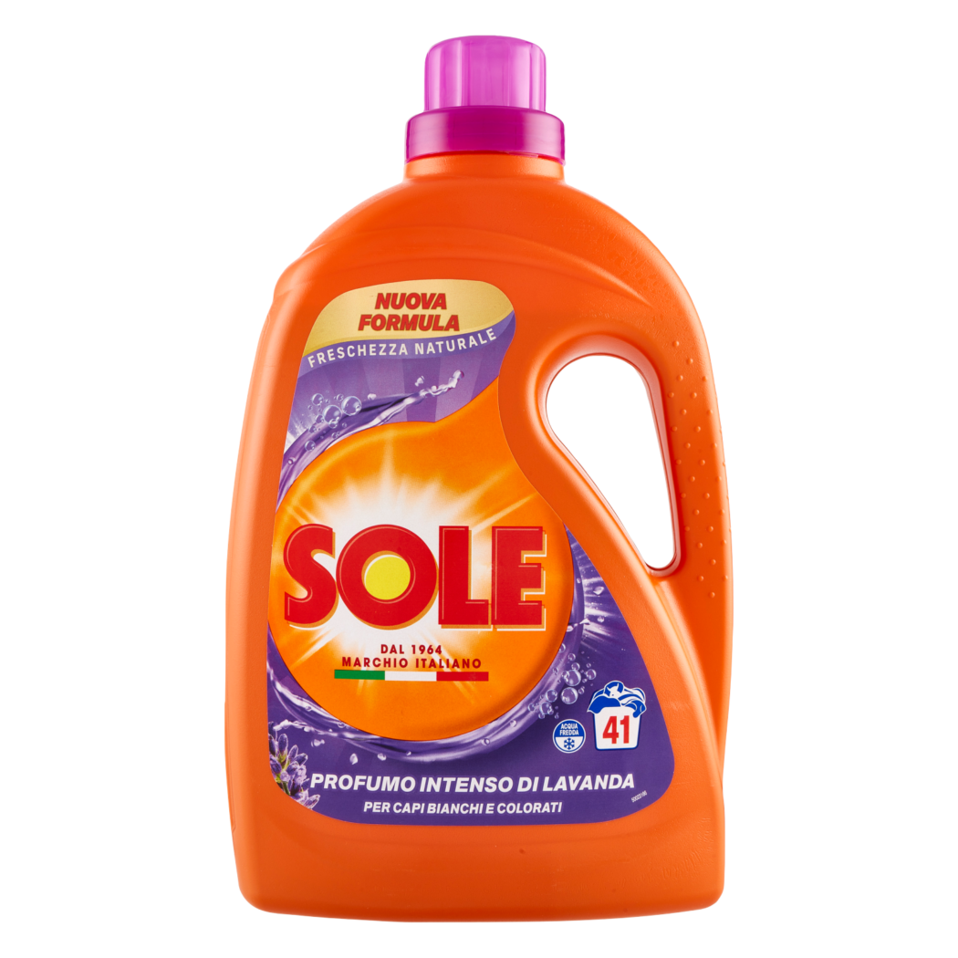SOLE LIQUIDO LAVATRICE 41 LAVAGGI LAVANDA