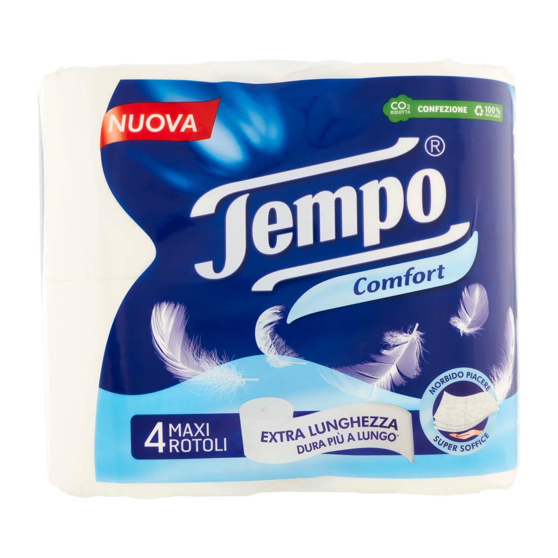 TEMPO IGIENICA 4 ROTOLI COMFORT