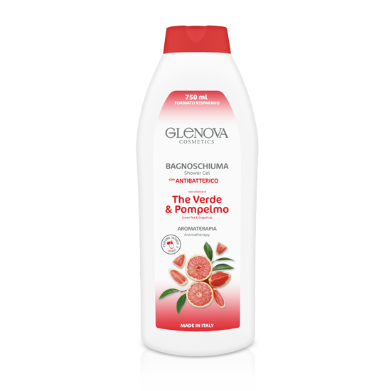 GLENOVA BAGNO SCHIUMA 750 ML THE VERDE E POMPELMO