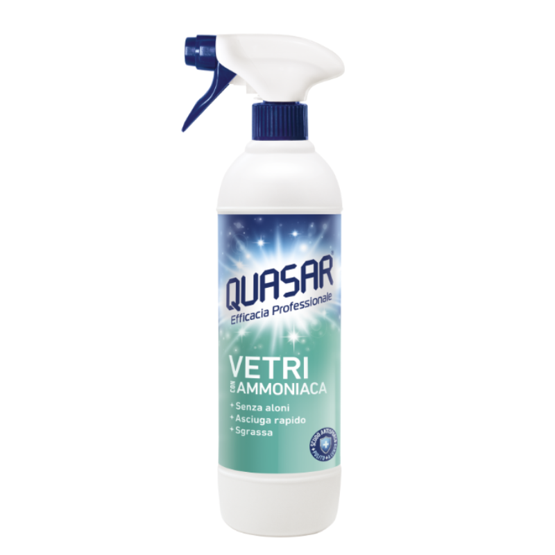 QUASAR VETRI CON AMMONIACA SPRAY 580 ML