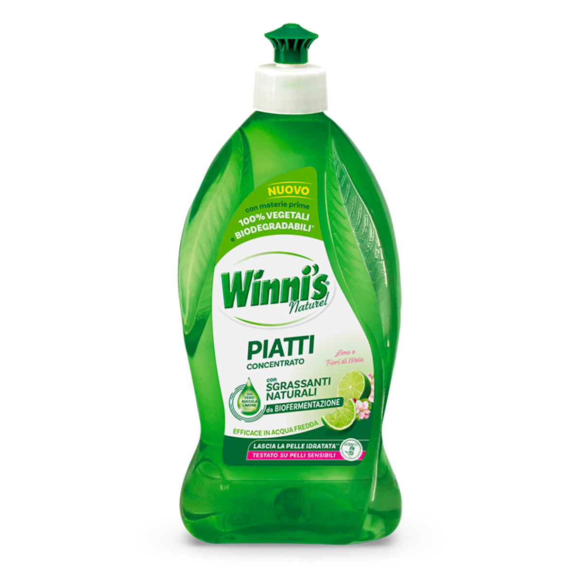 WINNIS PIATTI CONCENTRATO 480 ML LIME E FIORI DI MELA