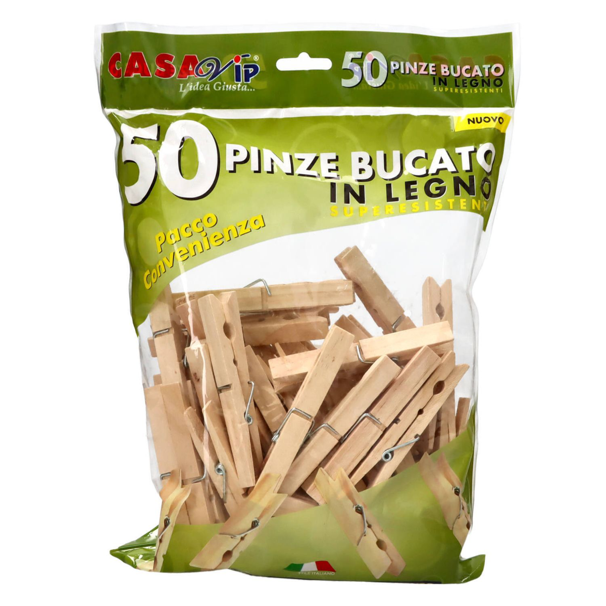 CASAVIP MOLLETTE LEGNO 50 PZ BUSTA