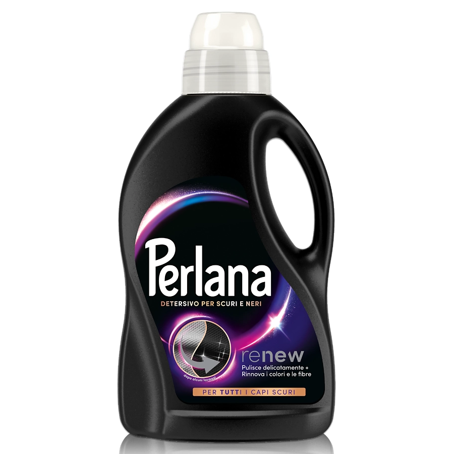 PERLANA LIQUIDO LAVATRICE 28 LAVAGGI NERO