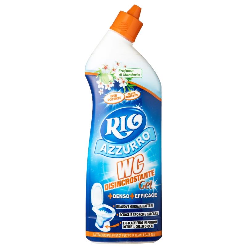 RIO AZZURRO WC GEL 750 ML DISINCROSTANTE COLLO D'OCA