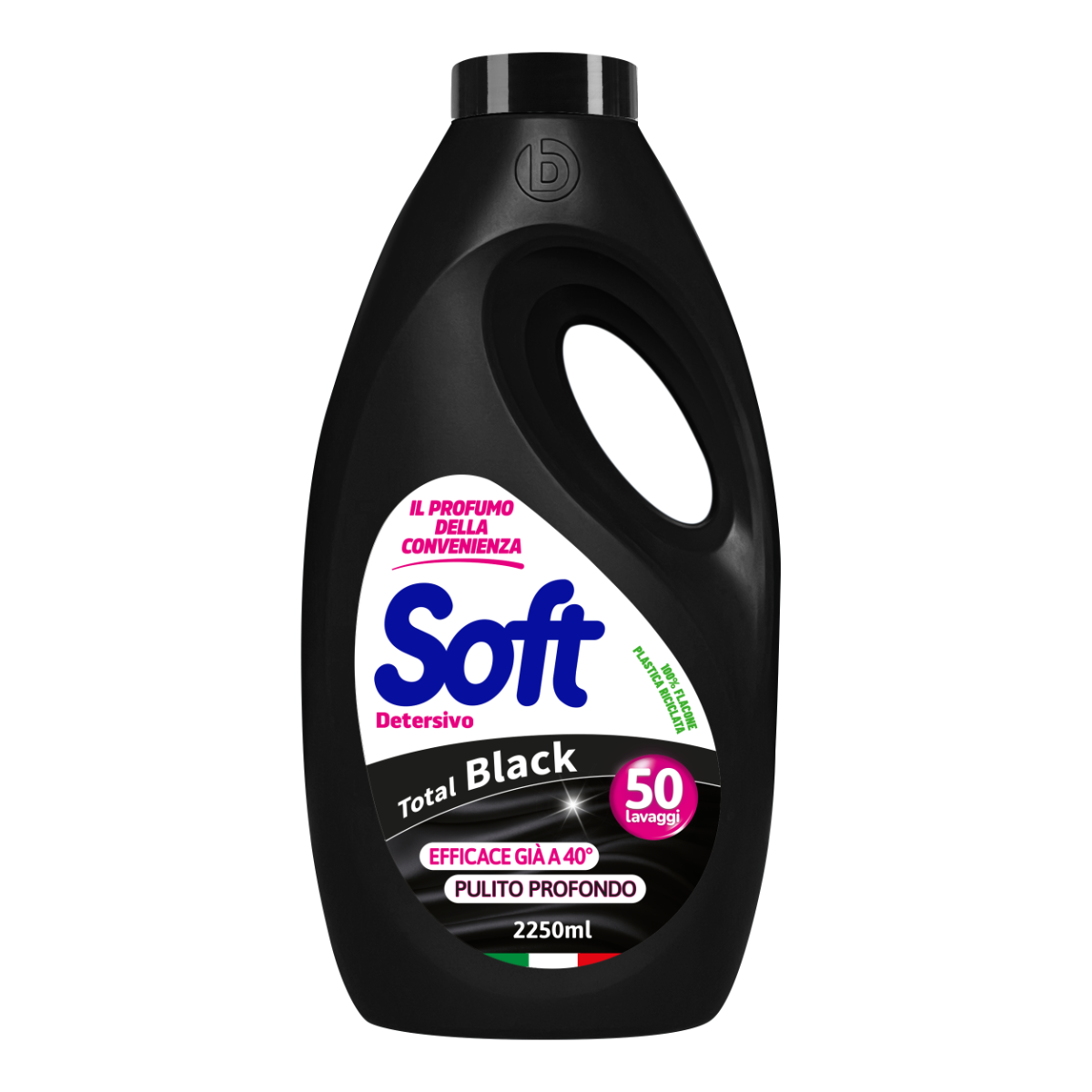 SOFT LIQUIDO LAVATRICE 50 LAVAGGI NERO