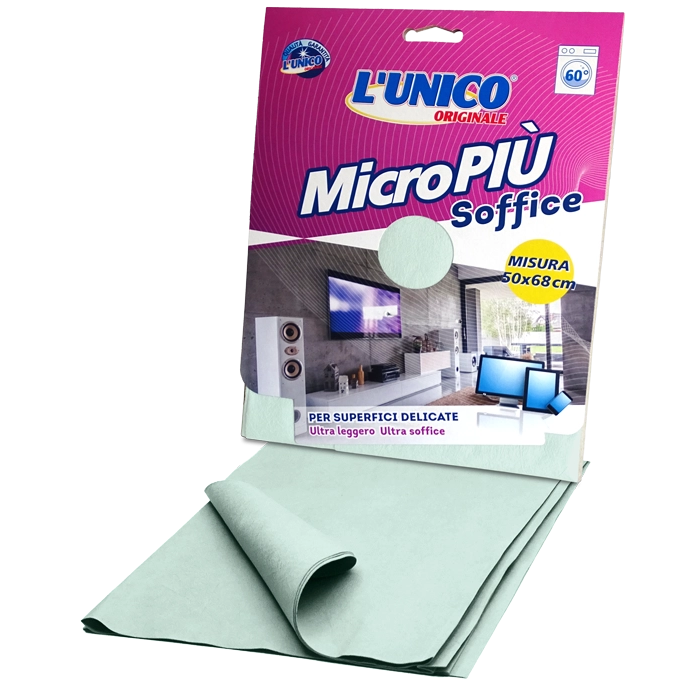 UNICO PANNO MICROFIBRA SOFFICE MICROPIU' 50X68