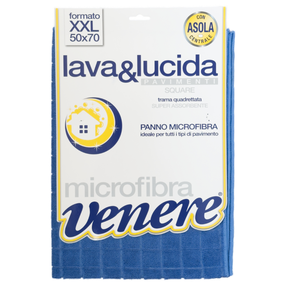 VENERE PANNO MICROFIBRA 50X70 QUADRETTATA CON ASOLA