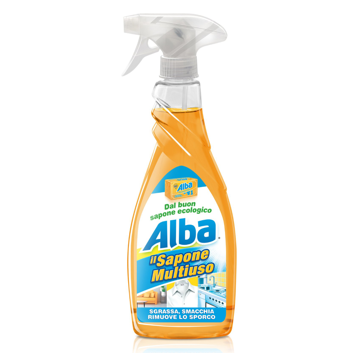 ALBA SGRASSATORE SAPONE MULTIUSO 650 ML EROGATORE