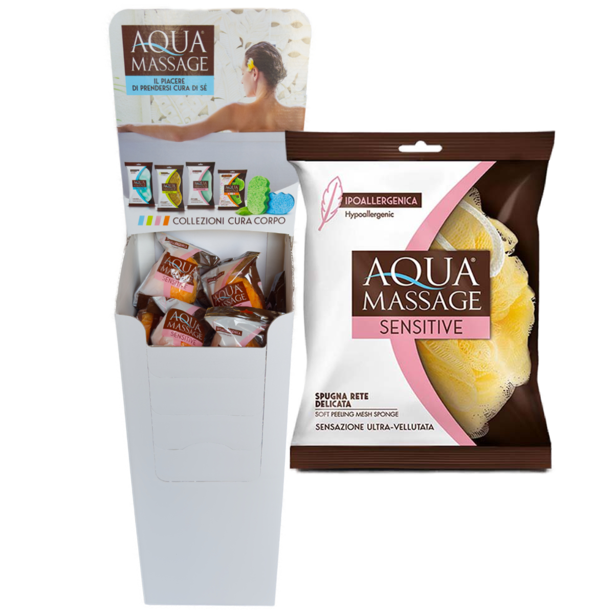 EXPO ARIX AQUAMASSAGE SPUGNA RETE SENSITIVE 9583