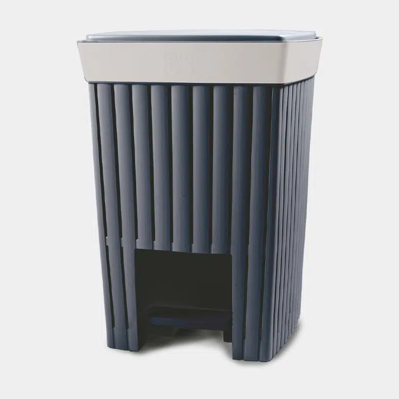 ECOPLAST PATTUMIERA 20 LT CON PEDALE LINEA DOGA GRIGIO ANTRACITE