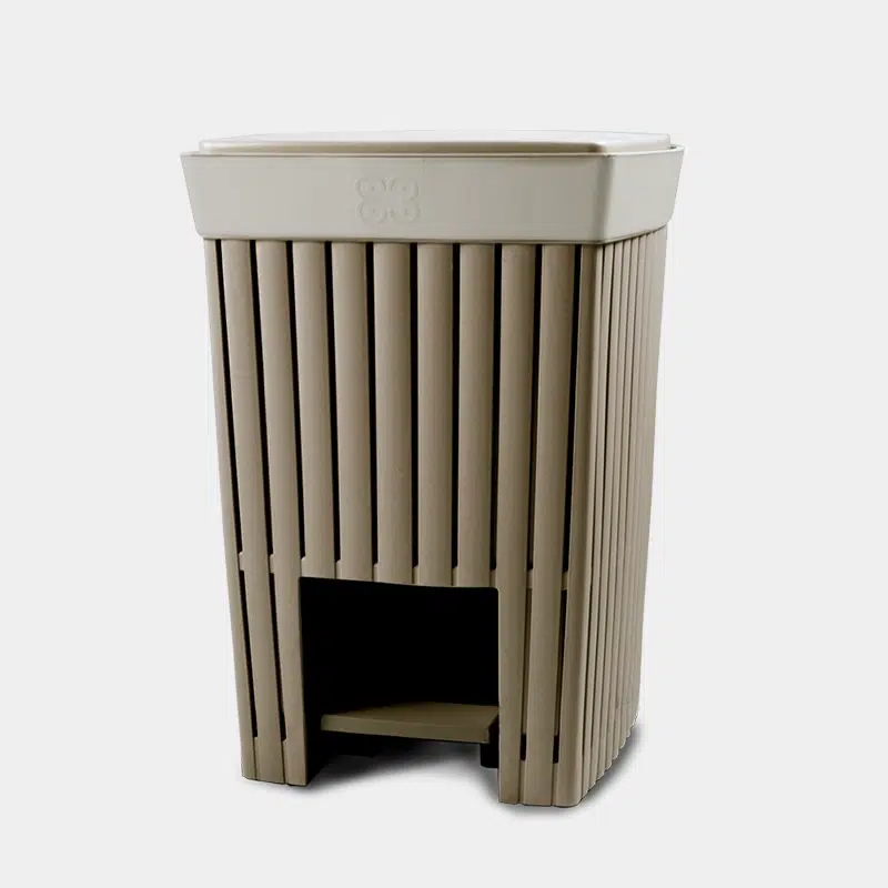 ECOPLAST PATTUMIERA 6 LT CON PEDALE LINEA DOGA CAPPUCCINO
