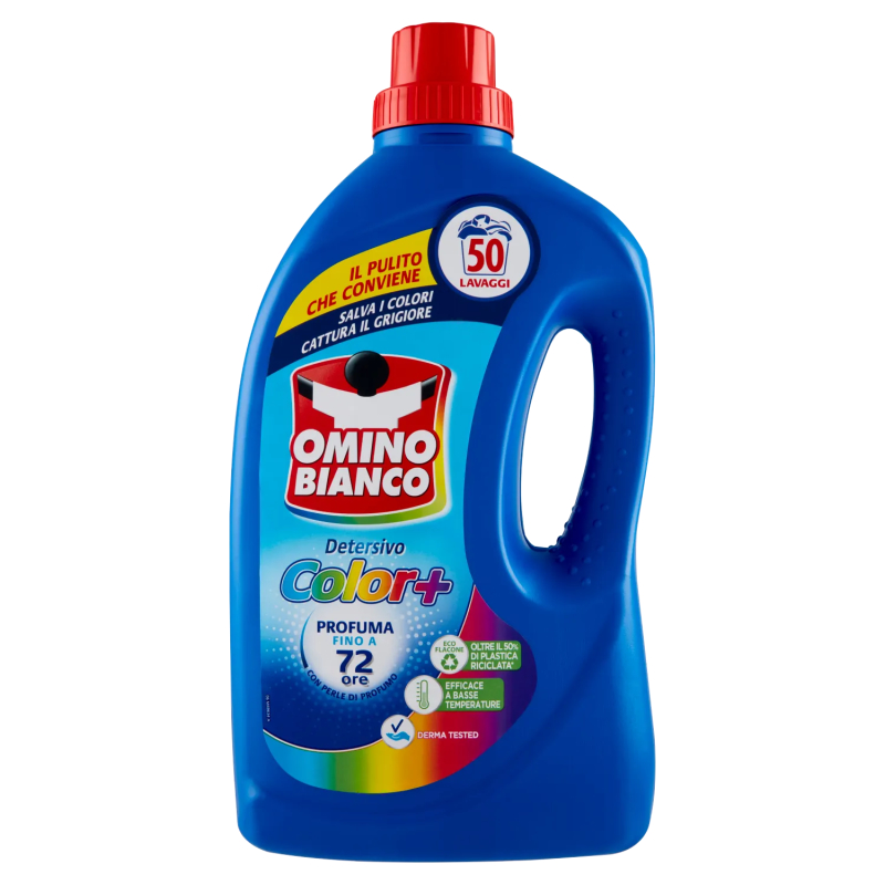 OMINO BIANCO LIQUIDO LAVATRICE 50 LAVAGGI 2 LT COLOR