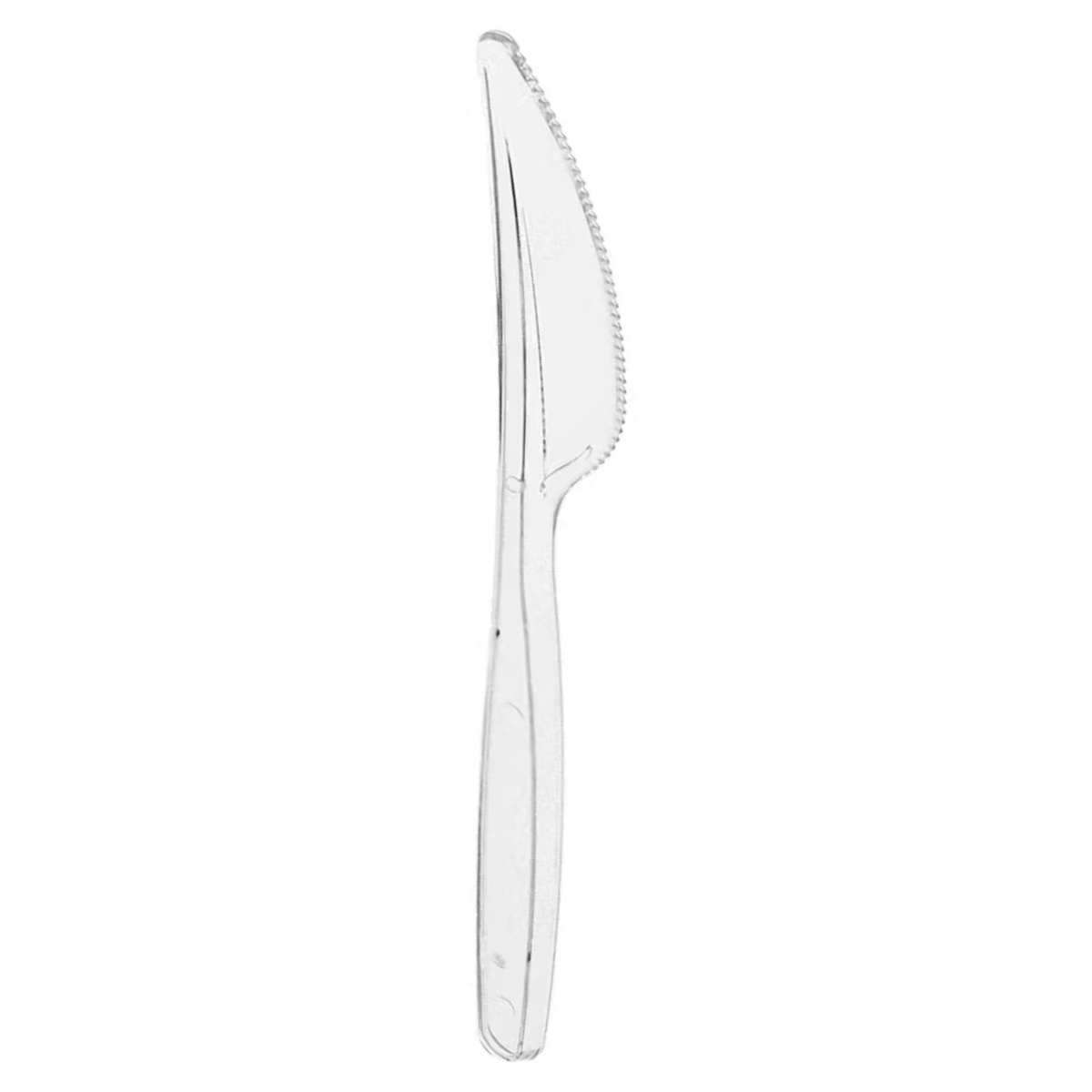 LUSSY COLTELLI RIUTILIZZABILI 25 PZ TRASPARENTI