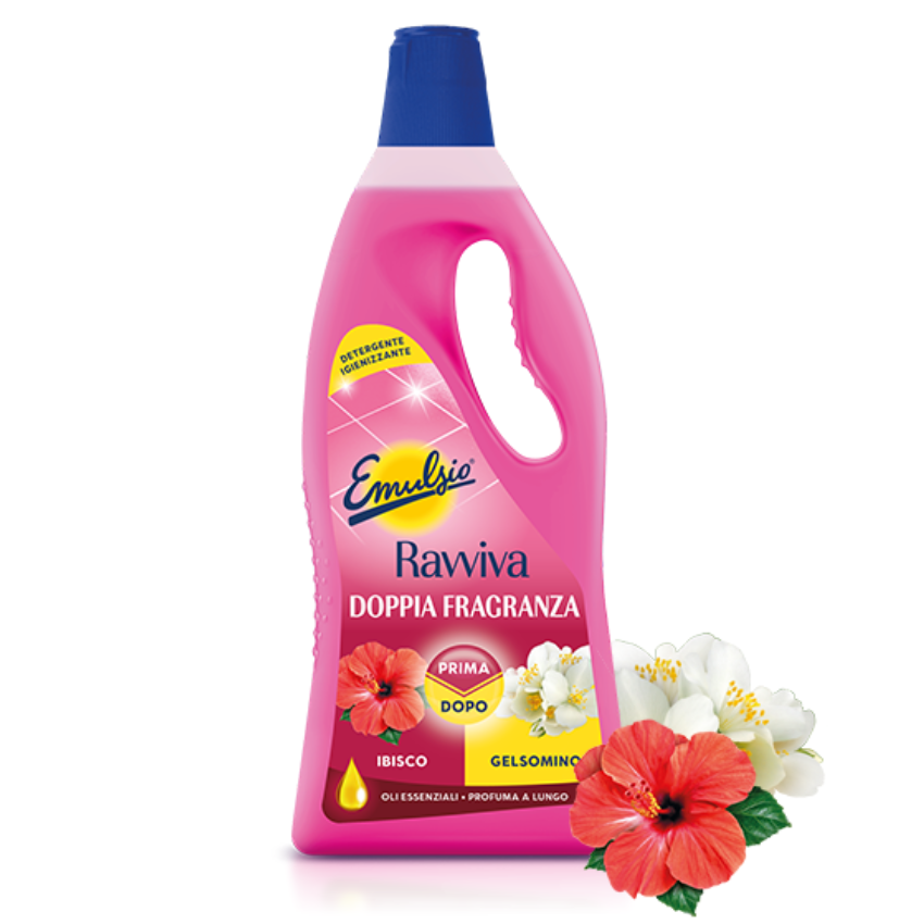 EMULSIO RAVVIVA 750 ML IBISCO E GELSOMINO