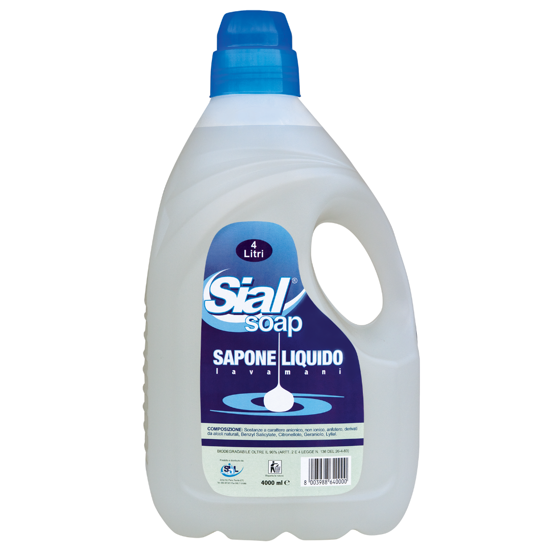 SIAL SAPONE LIQUIDO MANI 4 LT