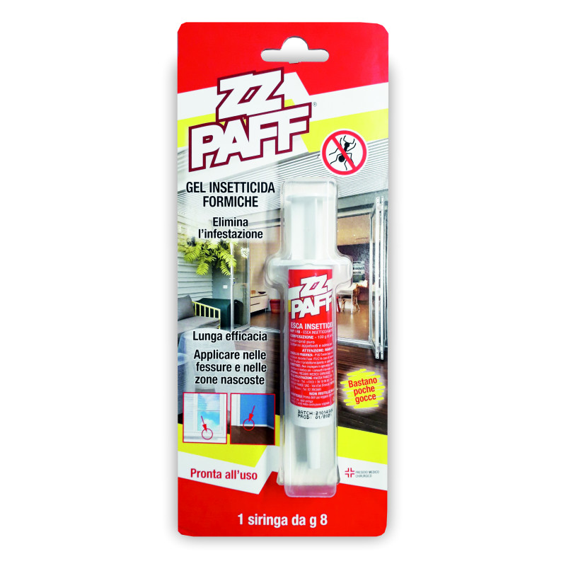 ZZPAFF INSETTICIDA SIRINGA GEL 8 GR. FORMICHE