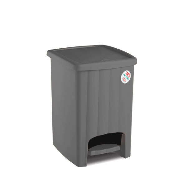 STEFANPLAST PATTUMIERA MARGHERITA A PEDALE 20 LT STONE GREY