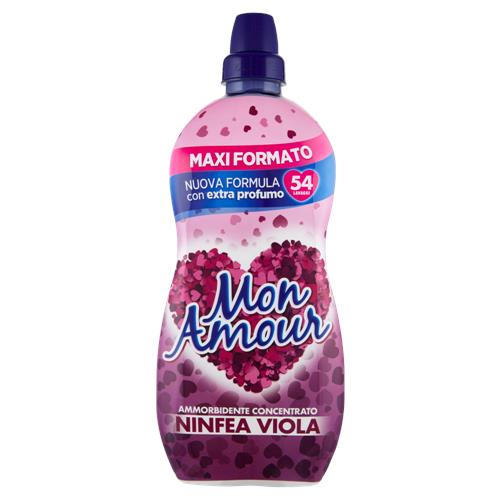 MON AMOUR AMMORBIDENTE CONCENTRATO 54 LAVAGGI 1,350 LT NINFEA VIOLA