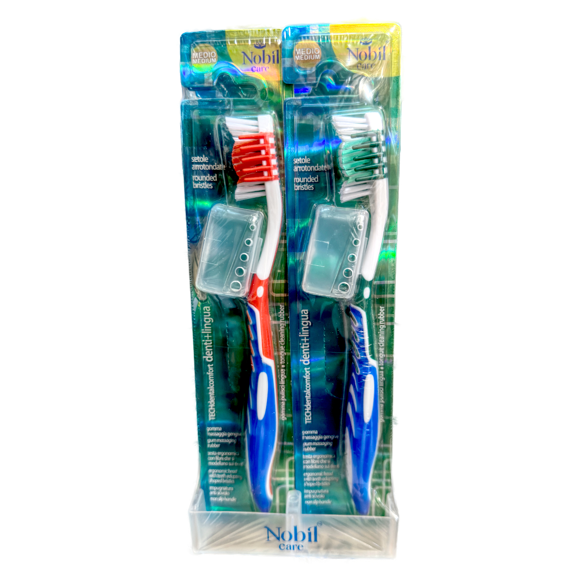 NOBIL CARE SPAZZOLINO DENTI E LINGUA DURO