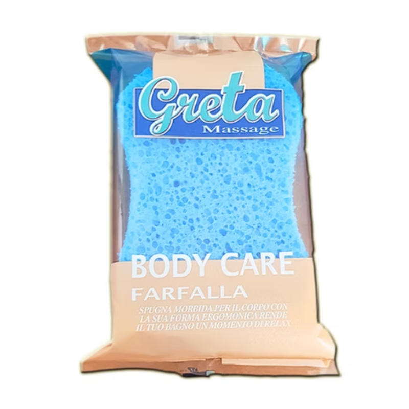 EASYBRILL SPUGNE BAGNO GRETA MASSAGE FARFALLA