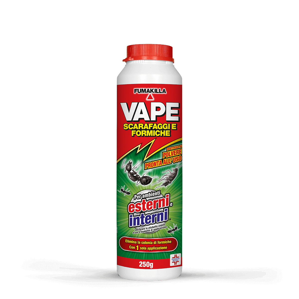 VAPE INSETTICIDA POLVERE SCARAFAGGI E FORMICHE 250 GR