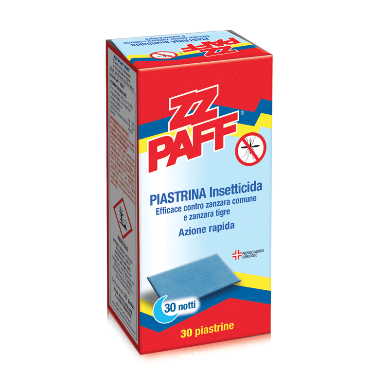 ZZPAFF INSETTICIDA PIASTRINE ZANZARE 30 PZ