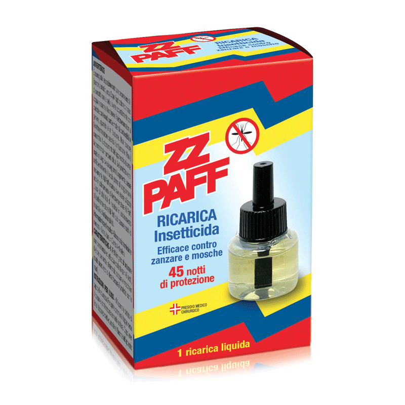 ZZPAFF INSETTICIDA RICARICA LIQUIDA 45 NOTTI