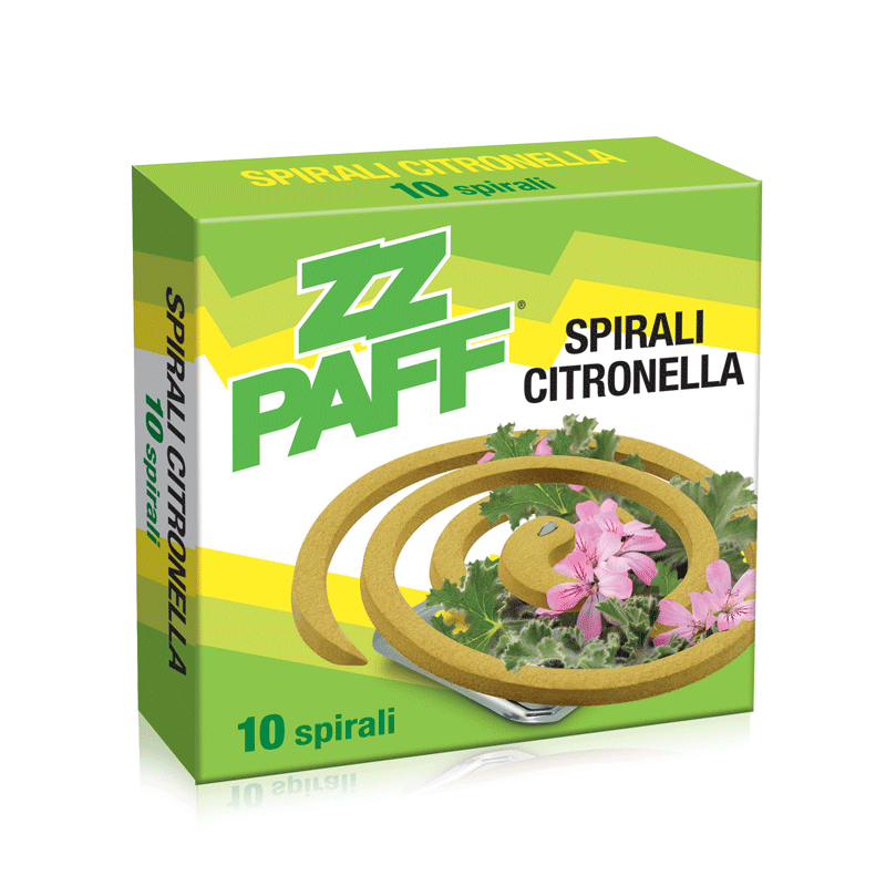 ZZPAFF SPIZARI ZANZARE CITRONELLA 10 PZ