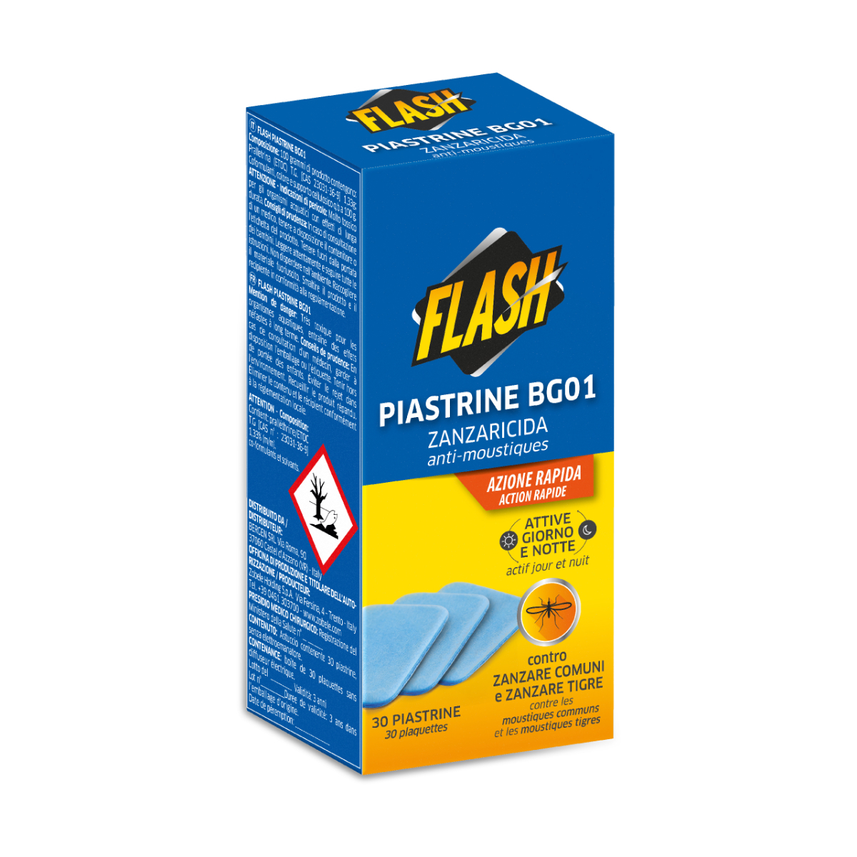 FLASH INSETTICIDA PIASTRINE 30 PZ