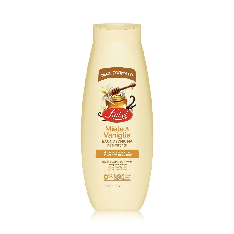 LIABEL BAGNO SCHIUMA 750 ML MIELE E VANIGLIA