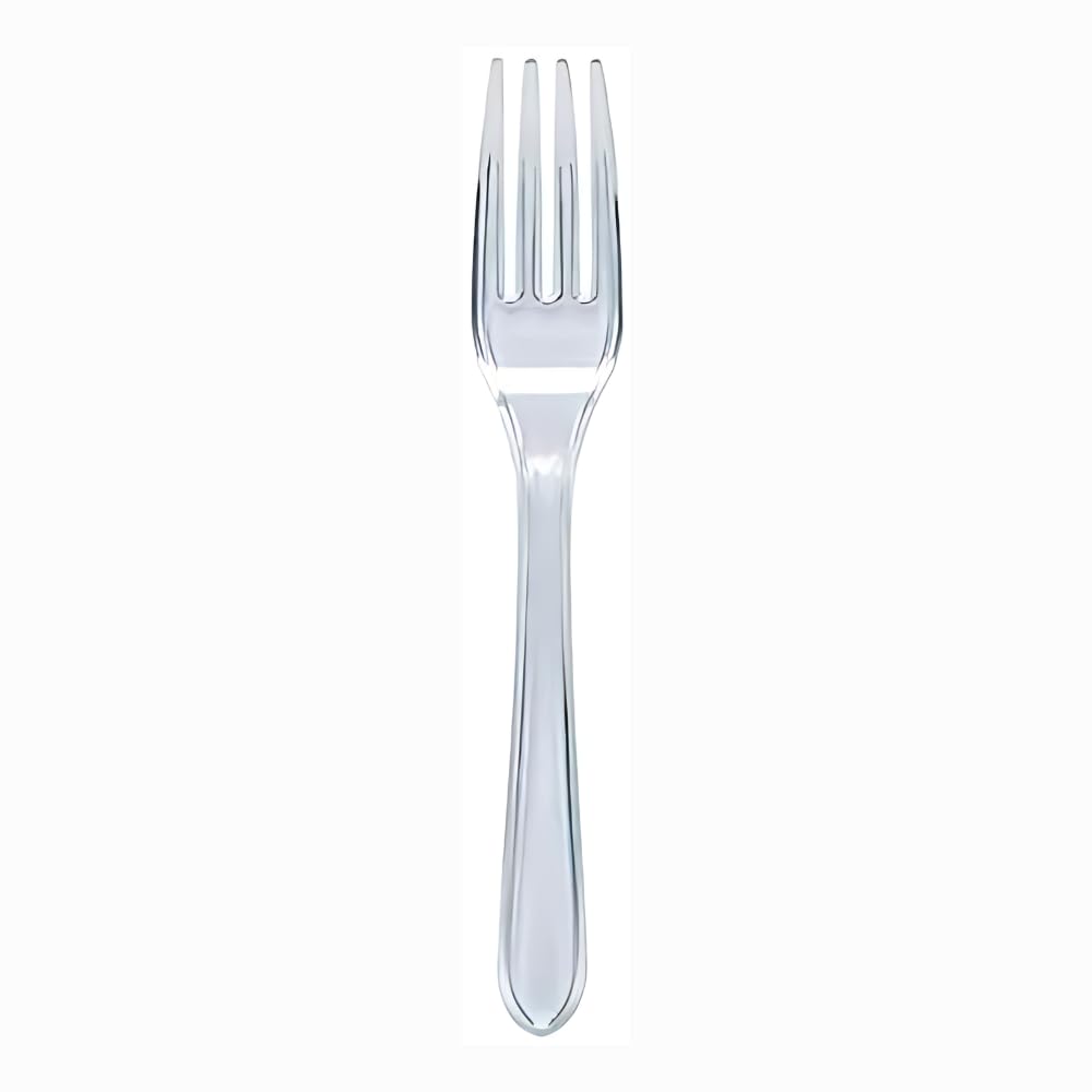 FORCHETTE RIUTILIZZABILI 100 PZ TRASPAR. LUSSY