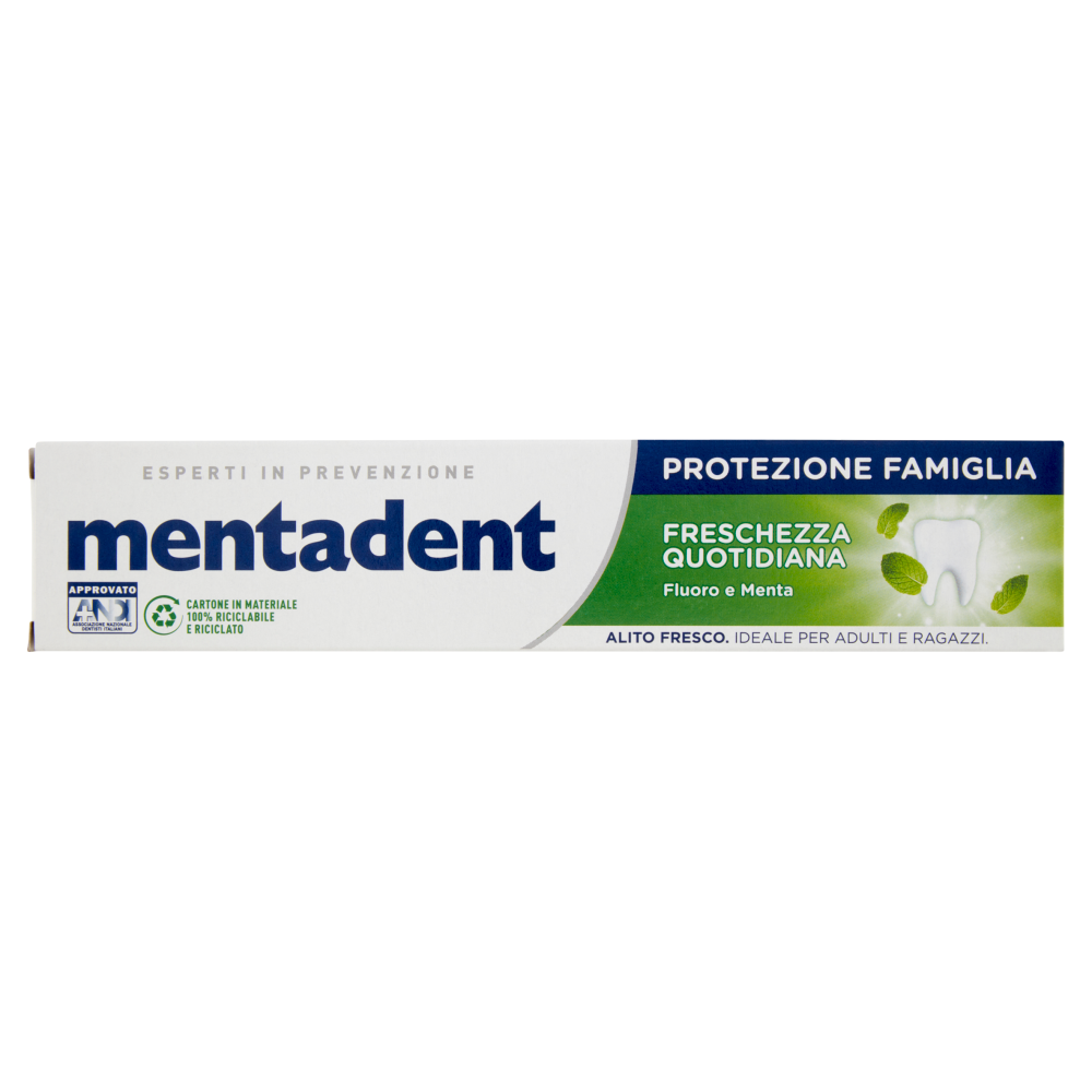 MENTADENT DENTIFRICIO PROTEZIONE FAMIGLIA FRESCHEZZA QUOTIDIANA 75 ML