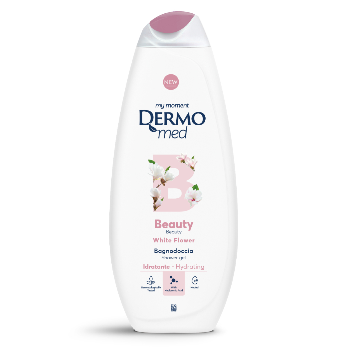 DERMOMED BAGNO SCHIUMA 650 ML BEAUTY FIORI BIANCHI