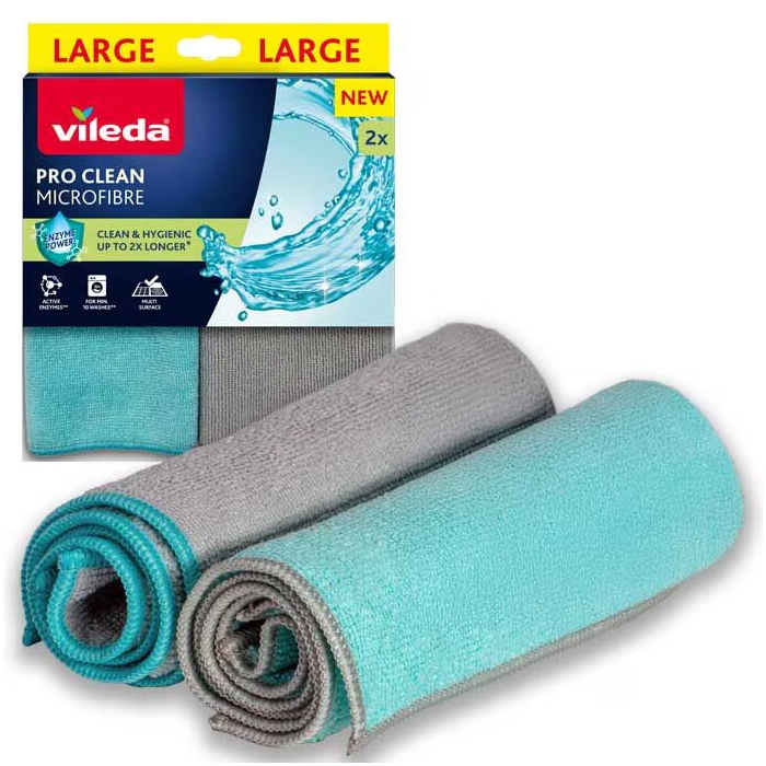 VILEDA PANNO MICROFIBRA PRO CLEAN X2