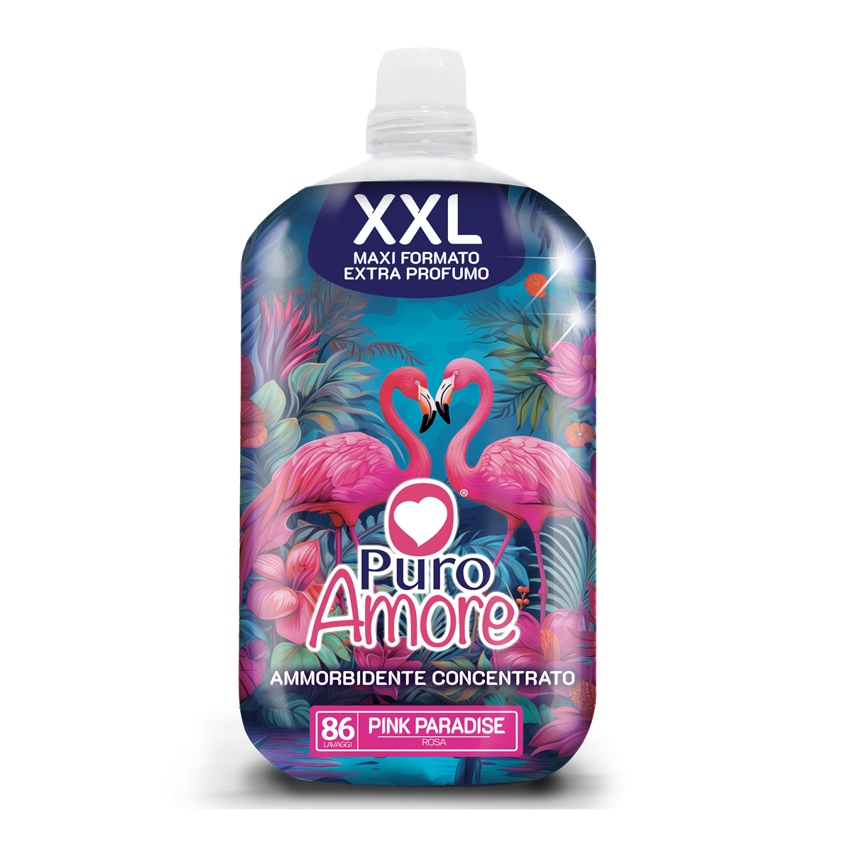 PURO AMORE AMMORBIDENTE CONCENTRATO XXL 86 LAVAGGI ROSA