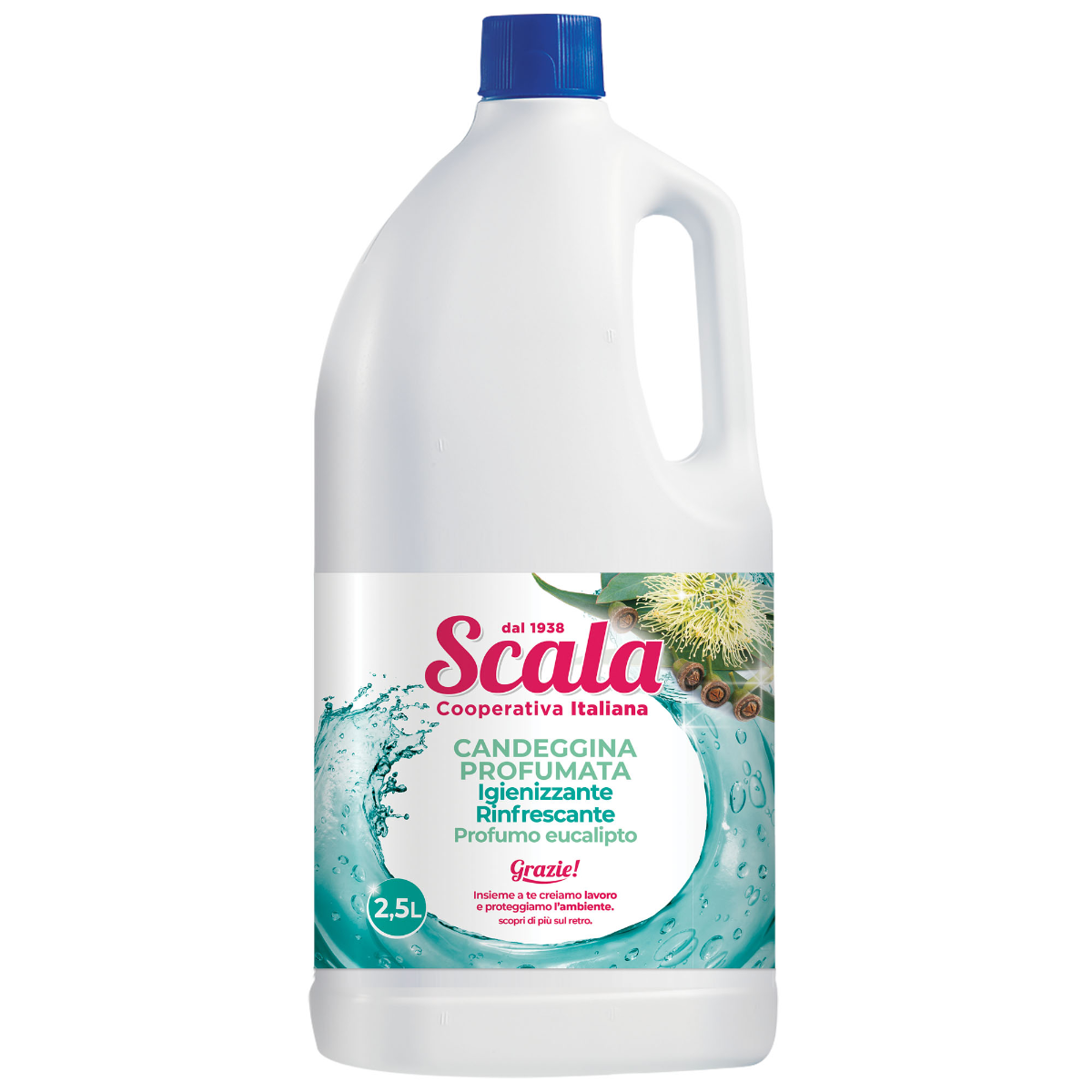SCALA CANDEGGINA 2.500 LT PROFUMO EUCALIPTO
